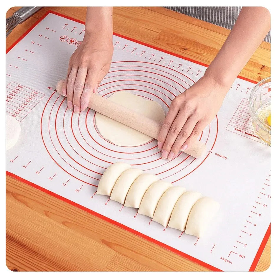 Silicone Baking Mat Non-Slip Pastry Mat Rolling Out