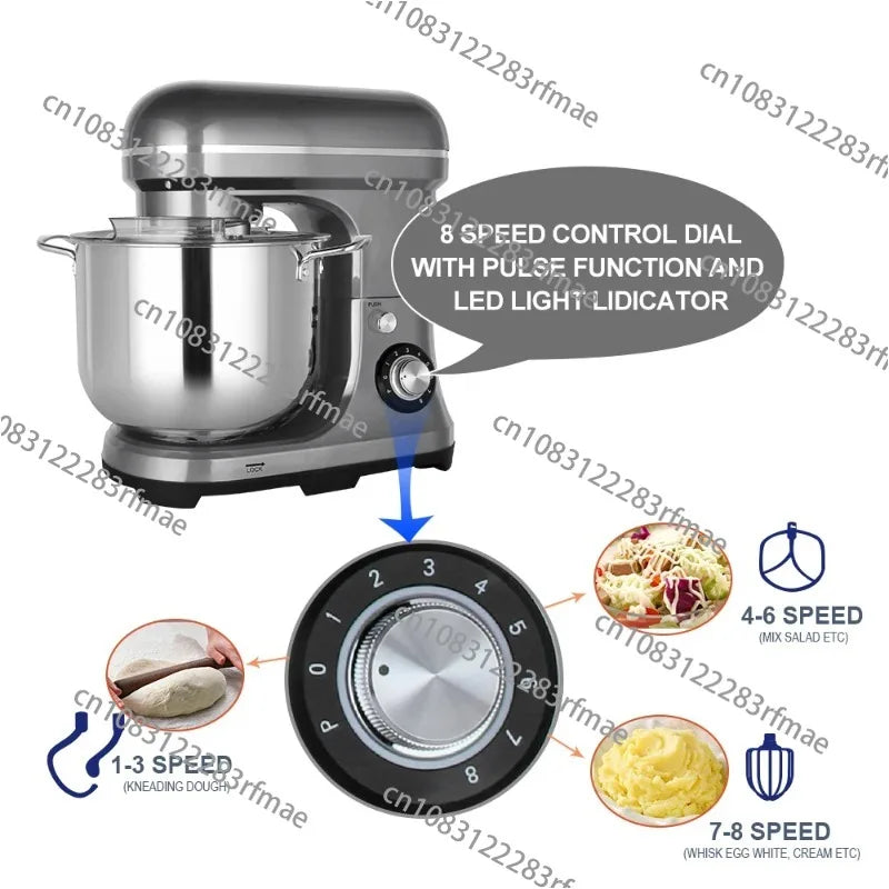 11l Large Capacity Food Mixer Cake Bread Dough