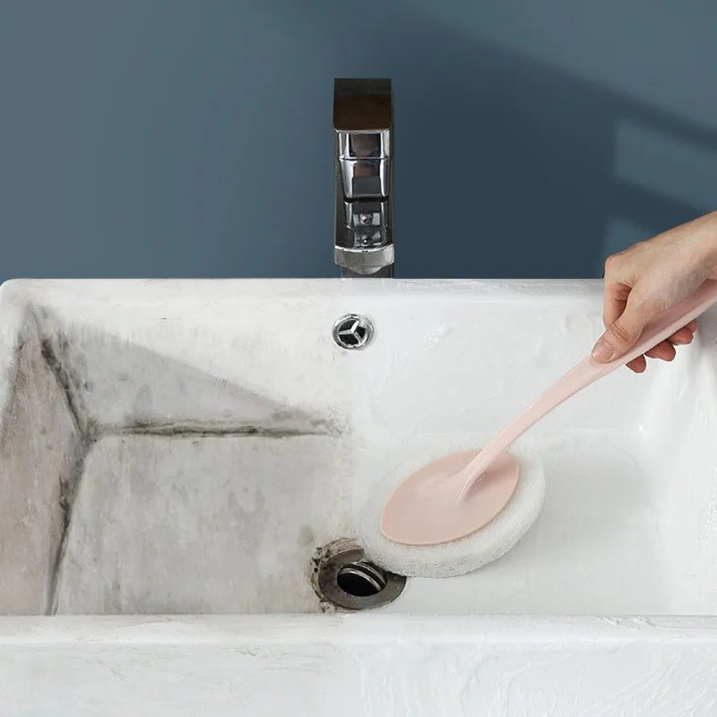 Long Handle Brush Eraser Magic Sponge Diy Cleaning