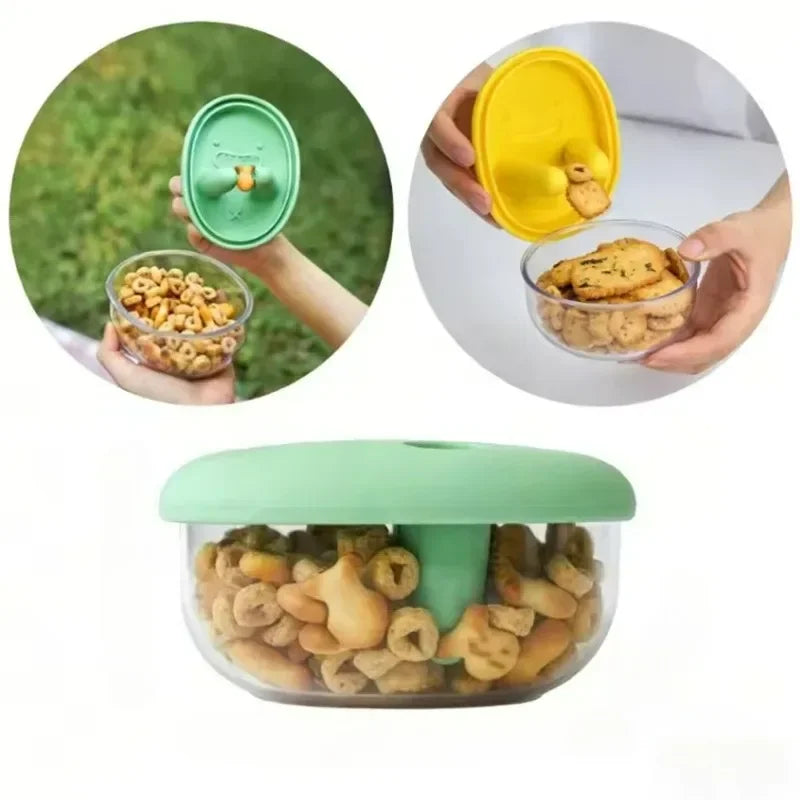 1pcs Creative Lunch Box Hand-Clean & Dirt-Proof Container