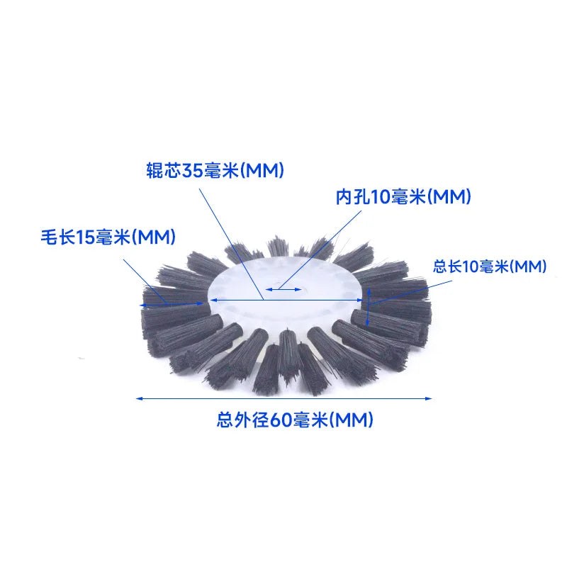 Industrial Machine Nylon Wire Wheel Brush Deburring Abrasive