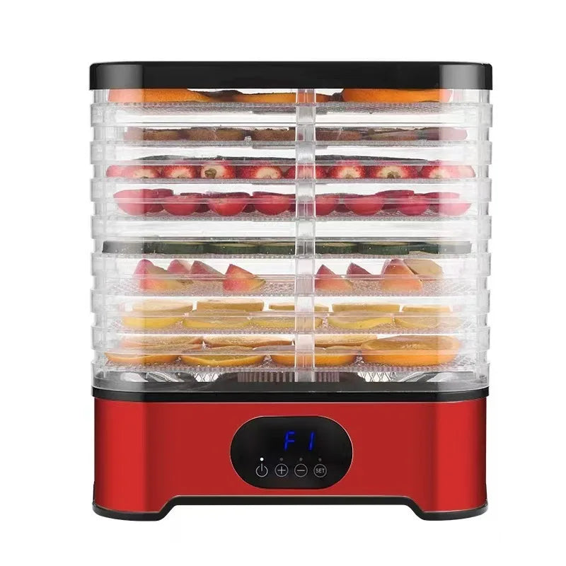 Cross-Border Food Dehydrator 8-Layer Large-Capacity Smart Food