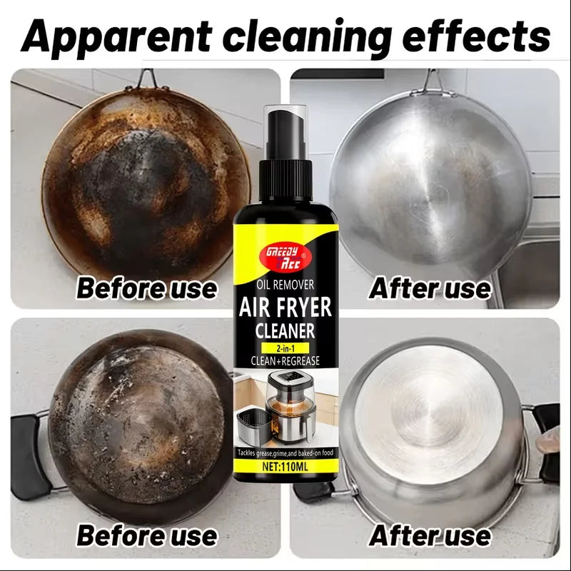 110ml Greedy Tree Air Fryer Cleaner Spray 2-In-1