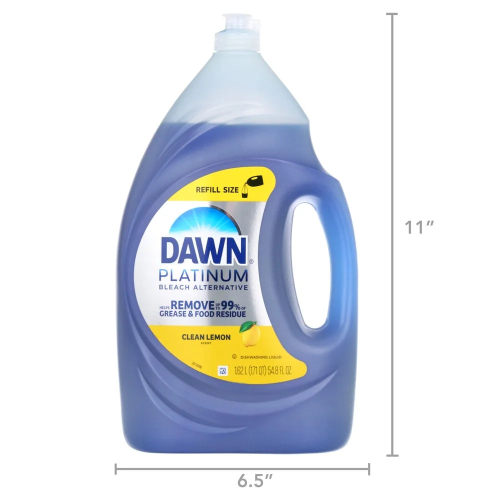 Platinum Dish Soap Liquid Grease Removal Natural Biodegradable