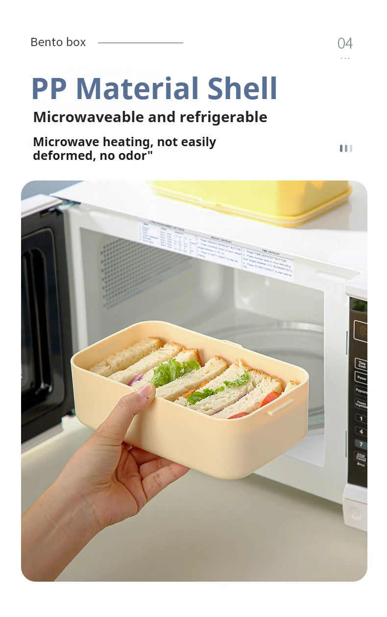 Magic Bento Box Double Layer Lunch Box Meal