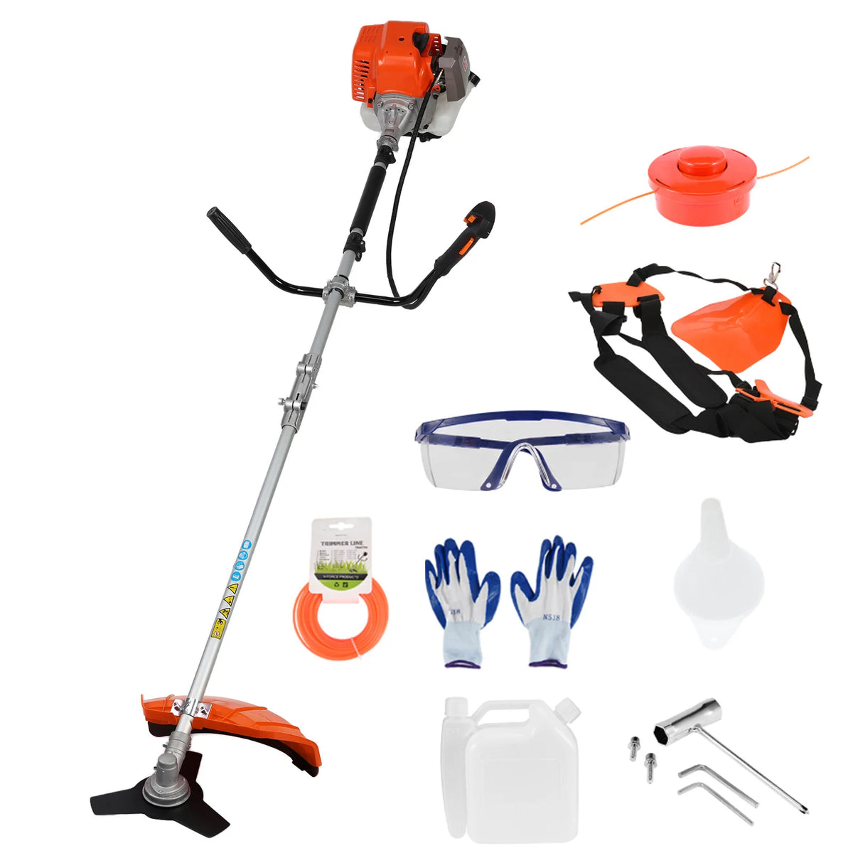 52cc Weed Wacker Gas Powered In Cordless Hedge