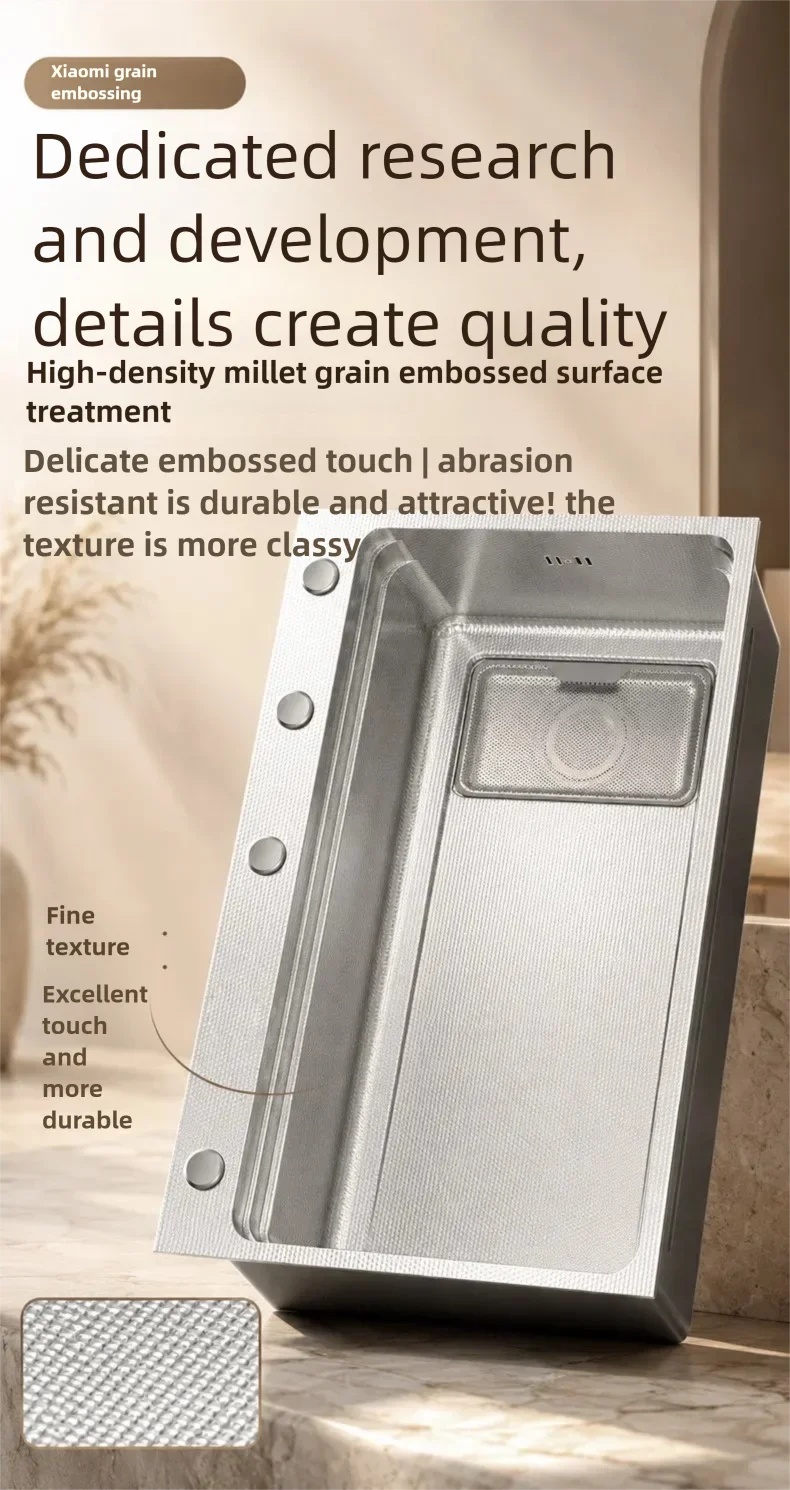 316l Stainless Steel Sink Undermount Sinks Antiscratch Rice