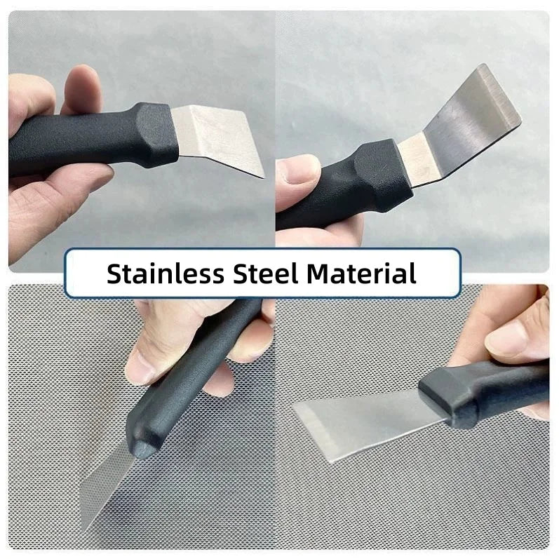 Stainless Steel Putty Knife Scraper Shovel Cleaning Scraper