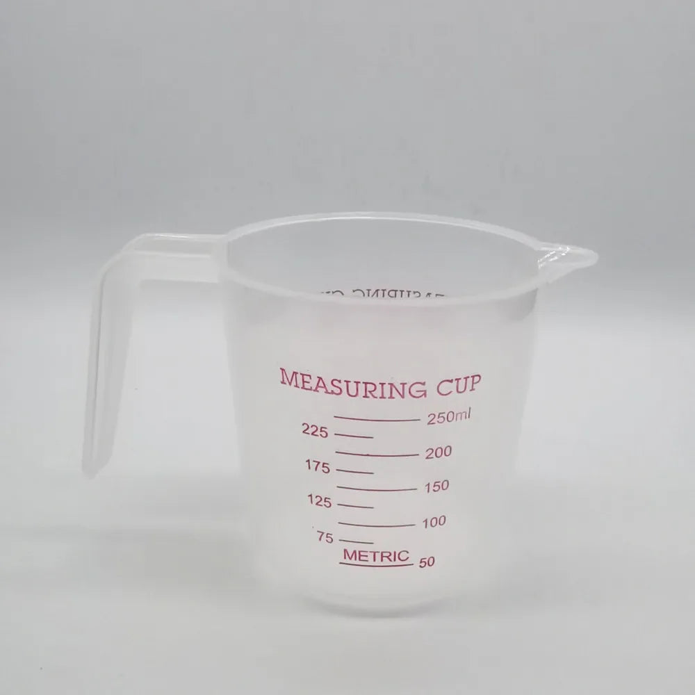 Cup Marking Clear Plastic Measuring Cup Spout Handles