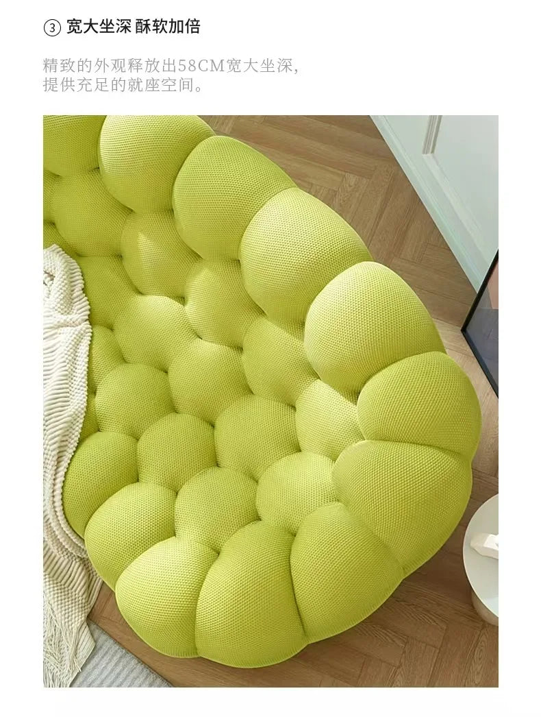 Compressed Vacuum Sofa Comfortable Double Triple Sofa Lazy