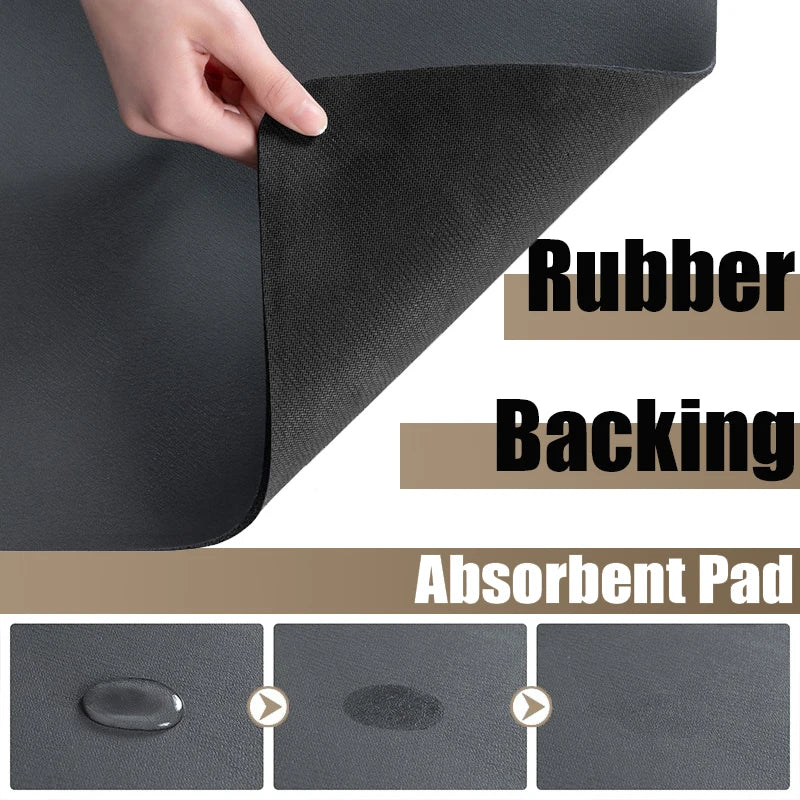 Simplicity Style Absorbent Drying Mat Table Decoration &