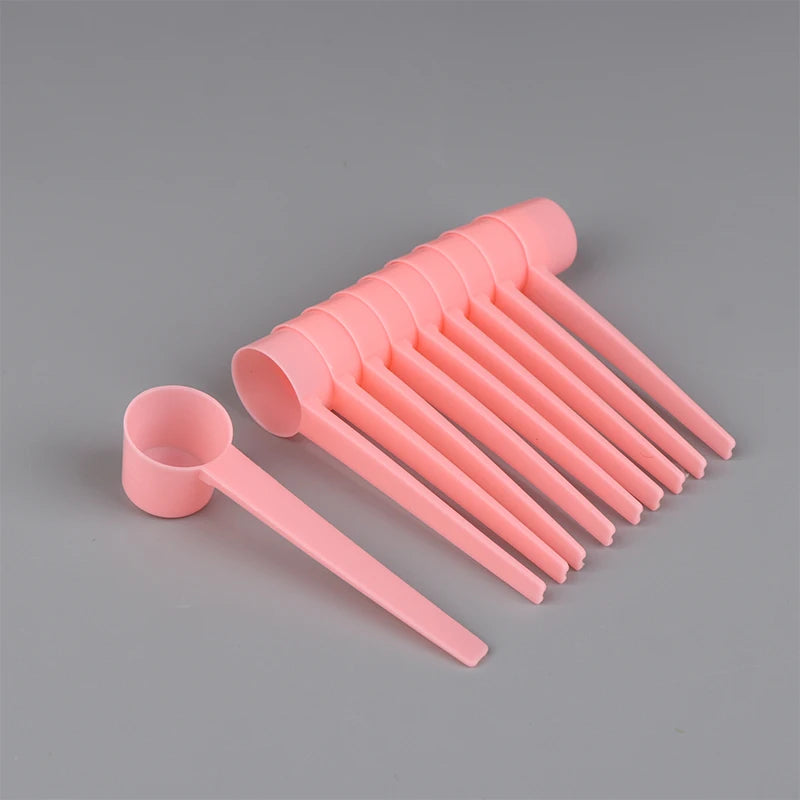 10pcs 5g Plastic Measuring Spoons Scoops Coffee Protein