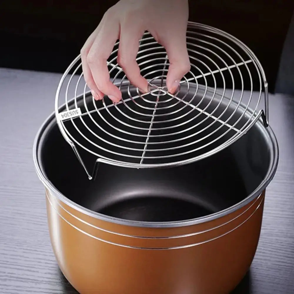 304 Stainless Steel Steamer Rack Pot Steaming Tray