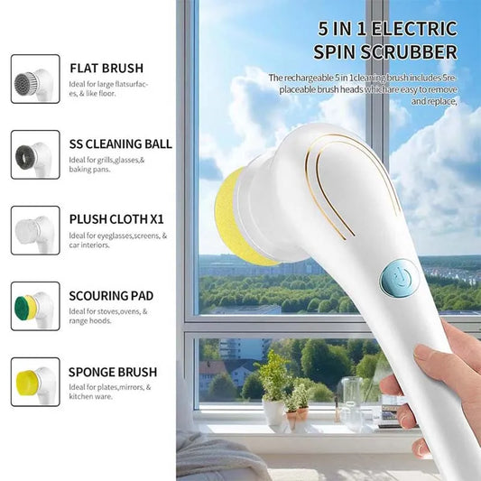 Usb Rechargeable Dishwashing Brush Sink Cleaner Bathroom Bathtub