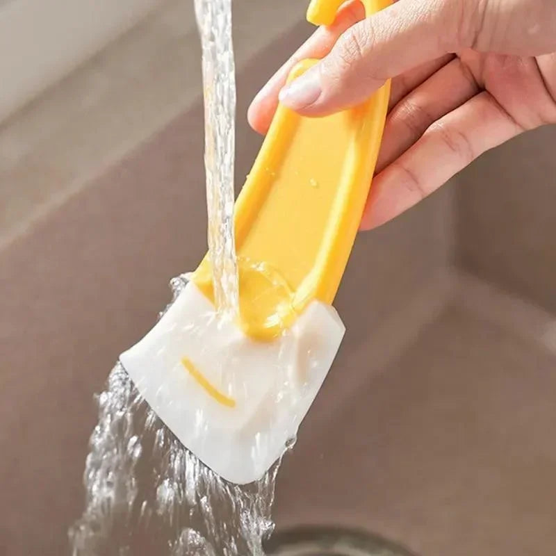 Scraper Soft Blade Scraper Brush Cleaning Spatula Dirty