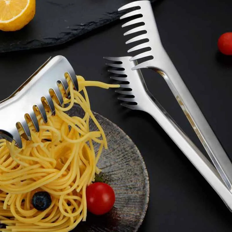 Italian Noodle Pliers Inch Stainless Steel Noodle Tongs