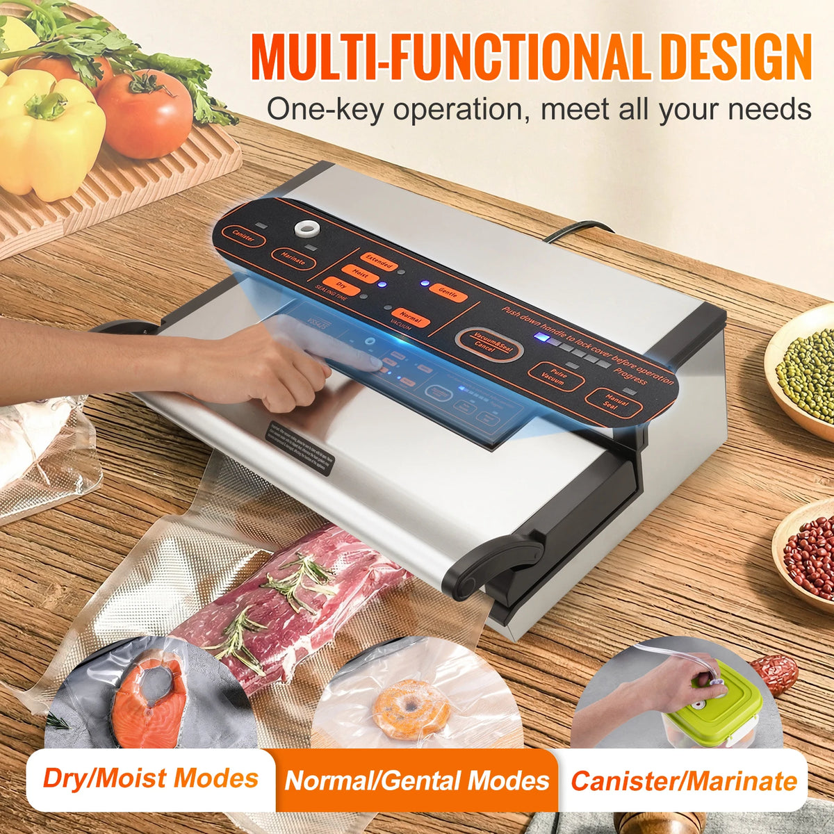 Succebuy Commercial Vacuum Sealer Machine Automatic Food