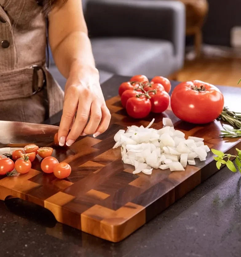 Cutting Board Double-Sided Using Premium Acacia Wood Splicing