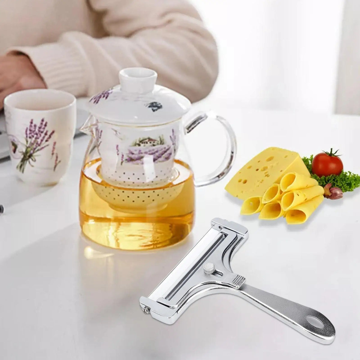 Cheese Slicer Cheese Scraper Adjustablethickness Butter