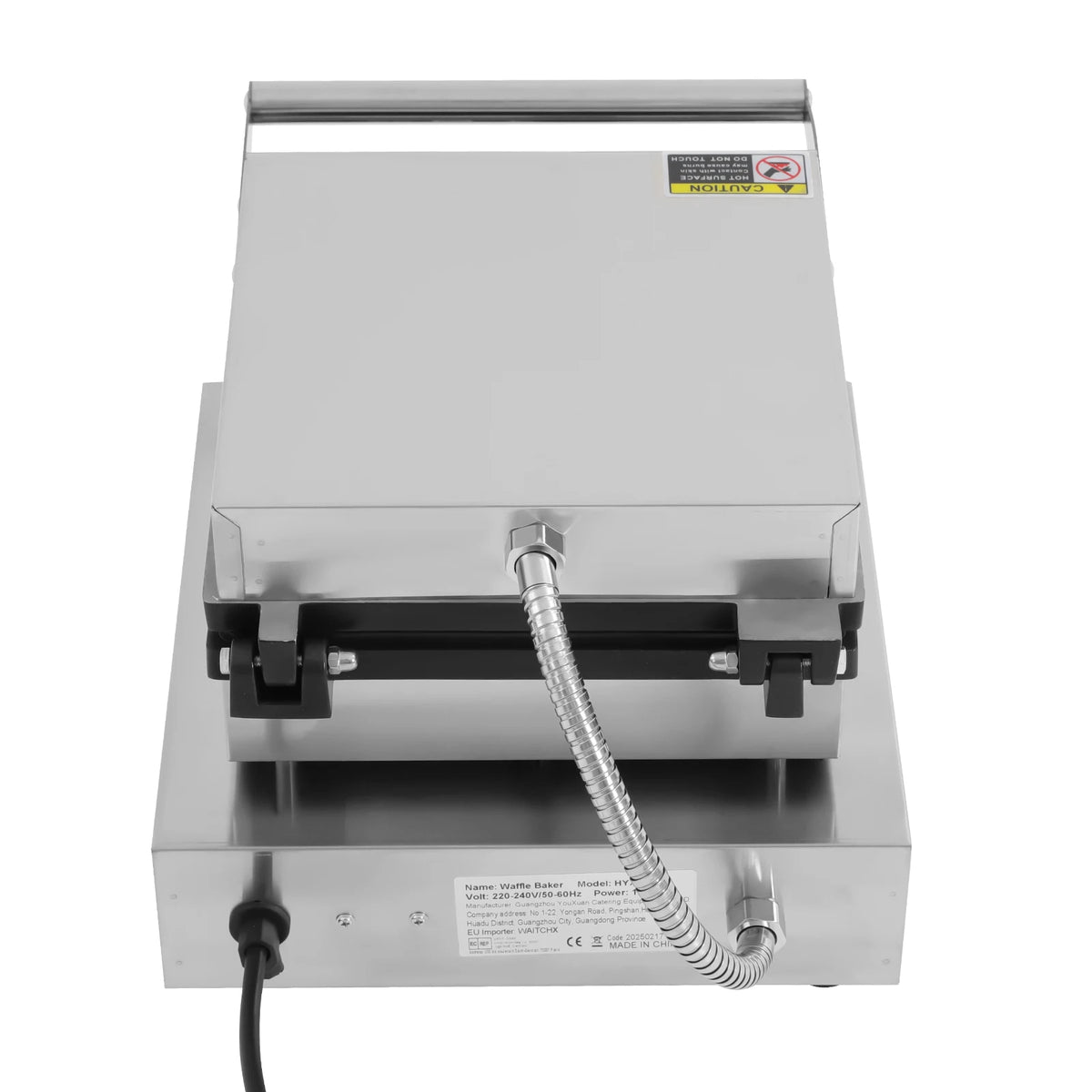 1750w Electric Waffle Maker Grids Waffle Making Machine