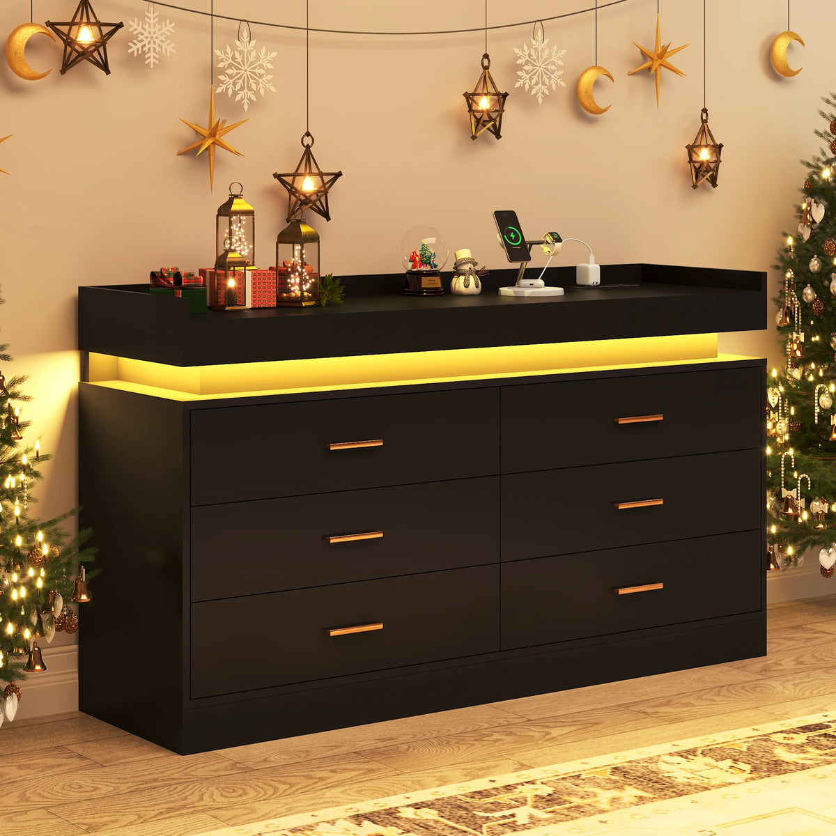 Drawer Dresser 46 Modern Chest Of Drawers Closet