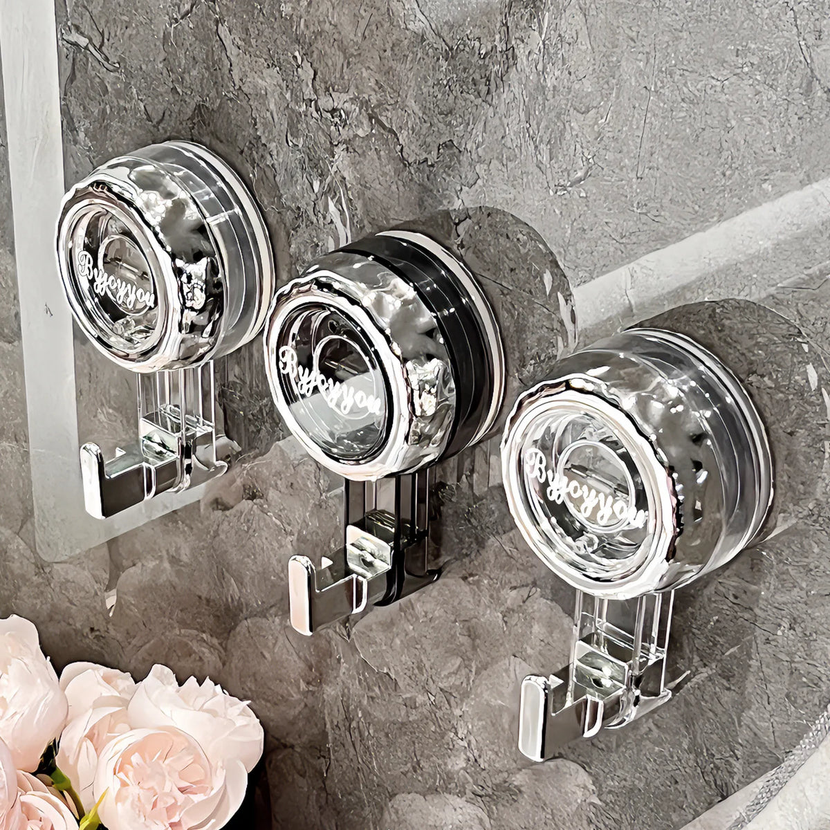 Powerful Suction Cup Hooks Traceless Heavy Duty Robe