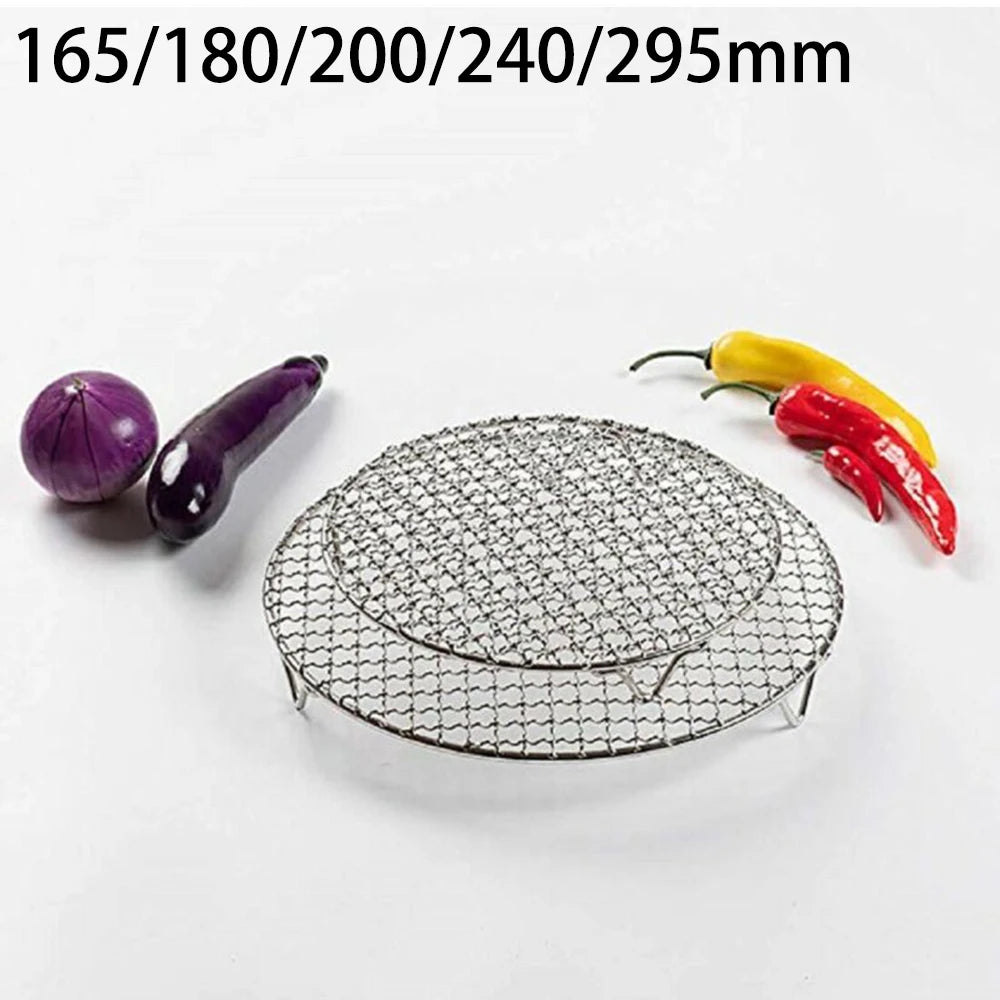 Round Cooling Baking Rack 304 Stainless Steel Wire
