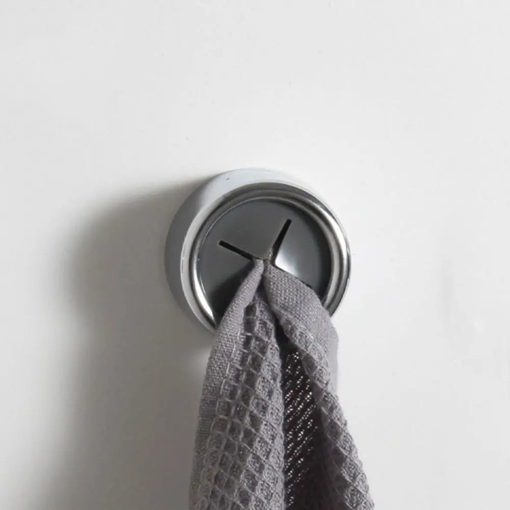 Pieces Round Dishcloth Clip Self Adhesive Wall Mounted
