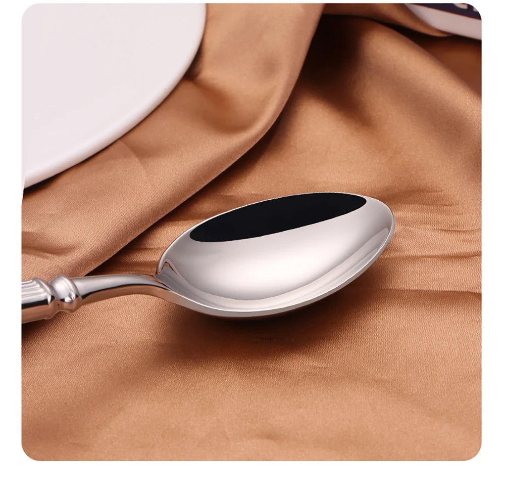 12/16/20 Pieces Sliver Tableware Stainless Steel Cutlery Elegant