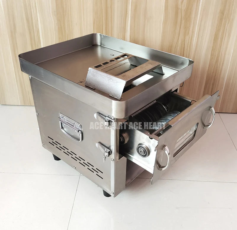 850w Fresh Meat Slicer Cube Cutter Machine Meat
