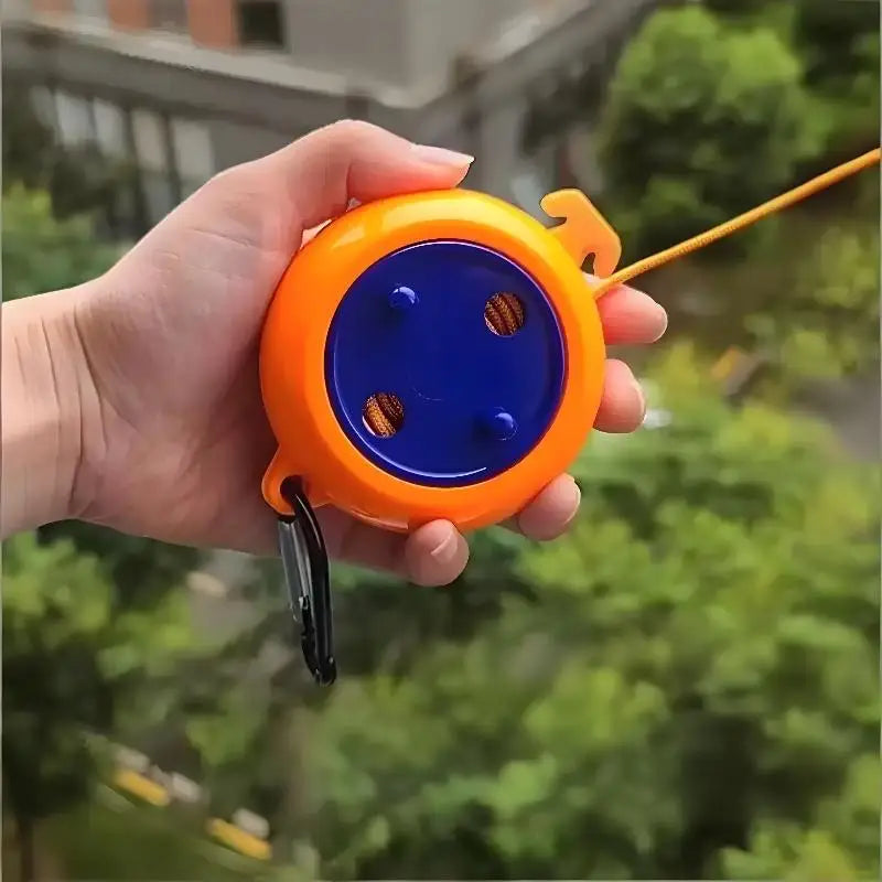 1pcs Retractable Clothes Drying Rack Rope Outdoor Clothesline