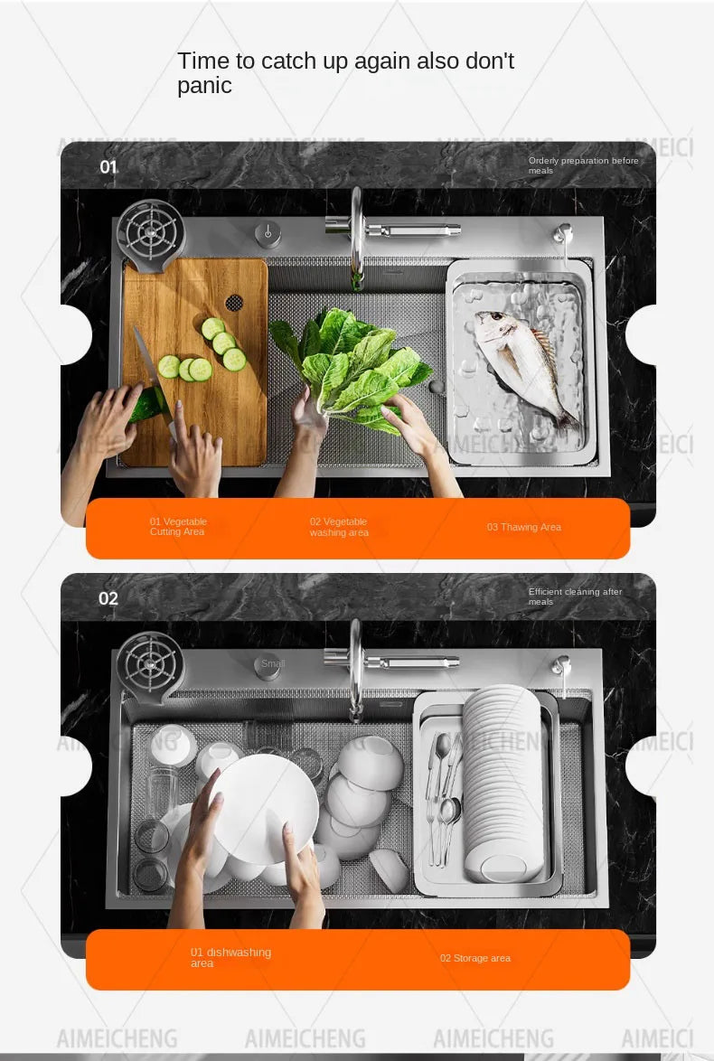 Original Finish Dishwasher-Compatible Sus304 Stainless Steel