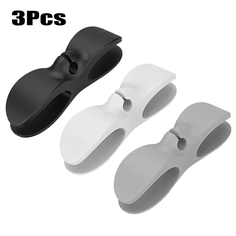 3/1pcs Silicone Cord Winder Holder Clip Organizer Cord