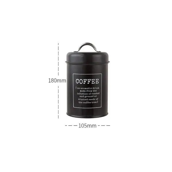 Canisters Coffee Tea Sugar Flour Metal Tin Jars