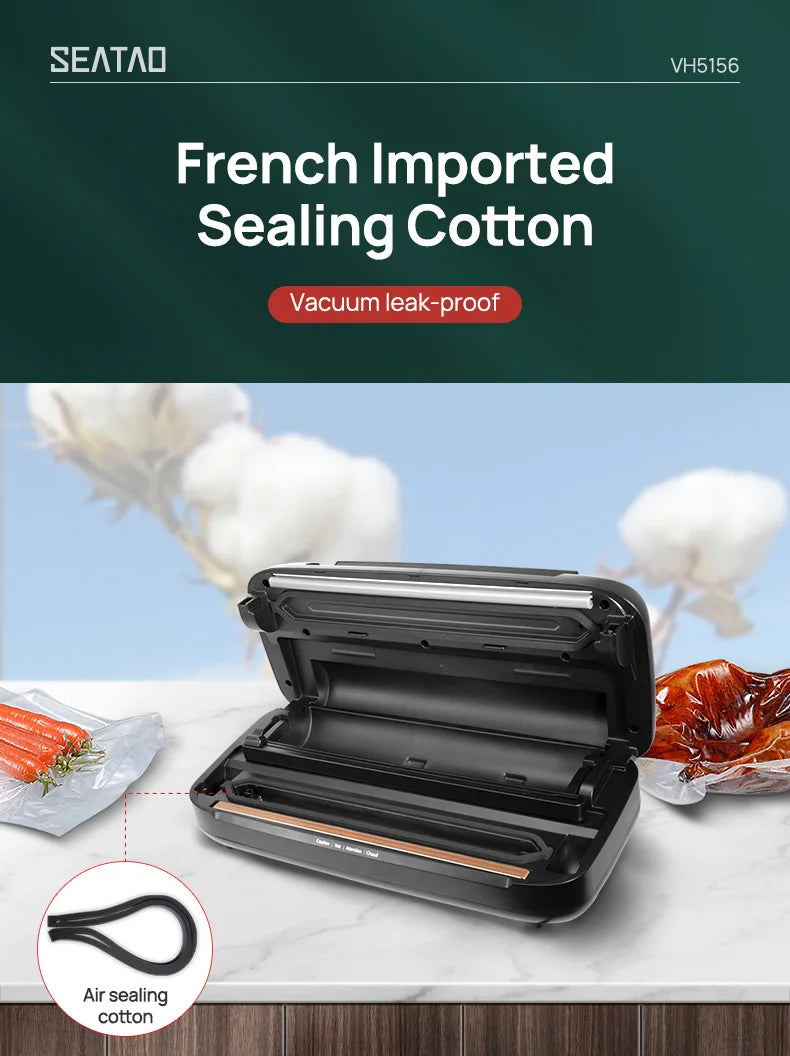 Seatao Vh5156 Vacuum Packing Machine Automatic Multi Functional