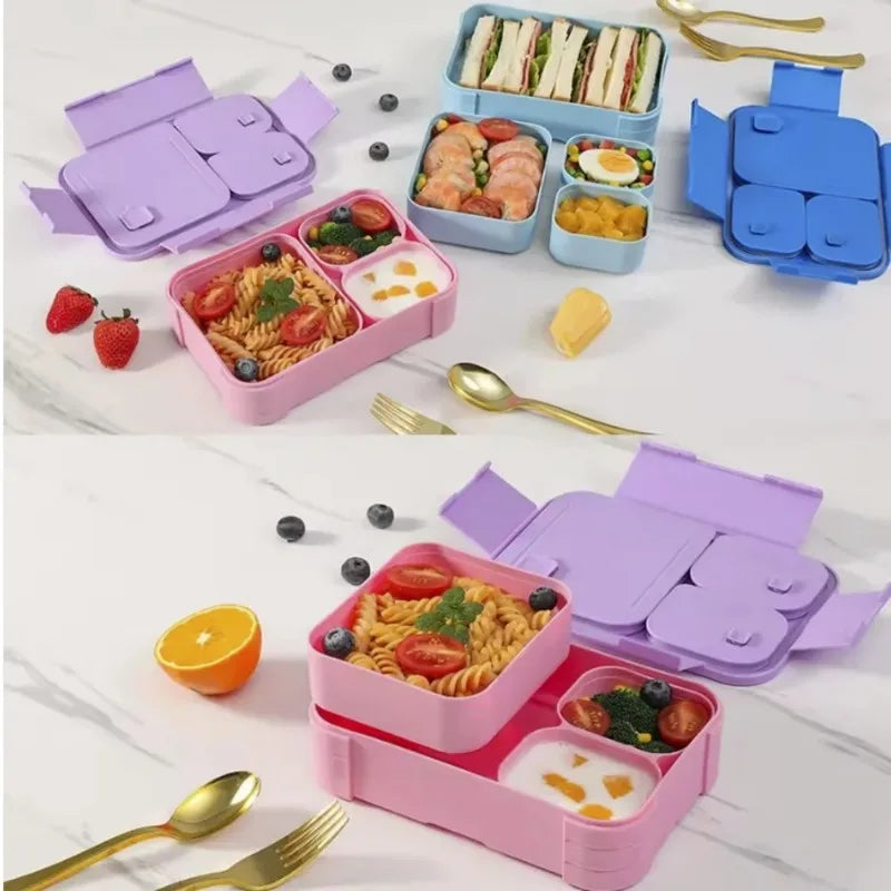 Lunch Box Leak Proof Bpa-Free Bento Lunch Box