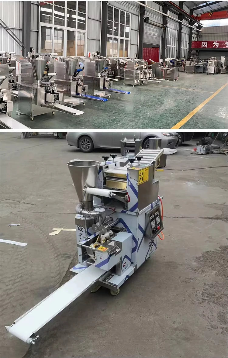 Commercial Automatic Dumpling Making Machine Chinese Restaurant