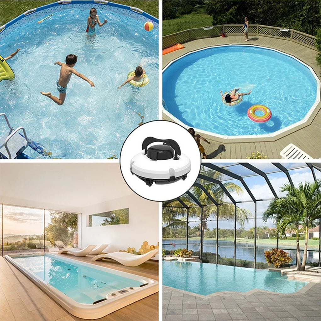 Fully Automatic Pool Cleaning Robot Wireless Smart Pool