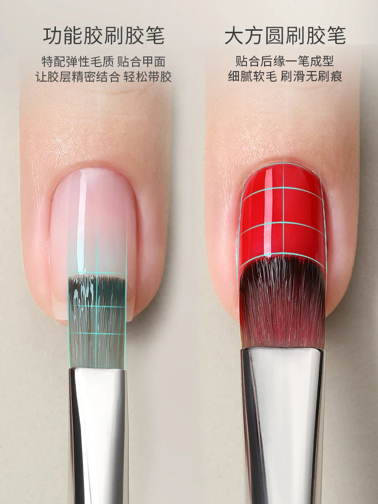Mr Nail Professional Nail Art Brush Large Square
