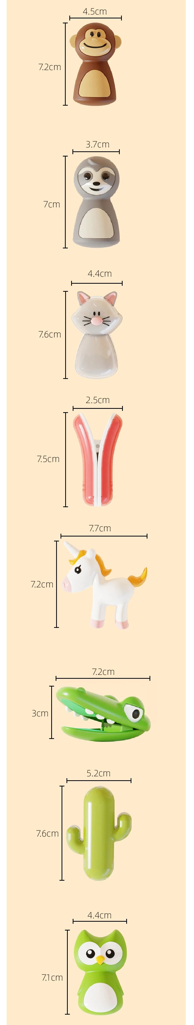 Joie Bag Clips Food Storage Creative Snack Clip