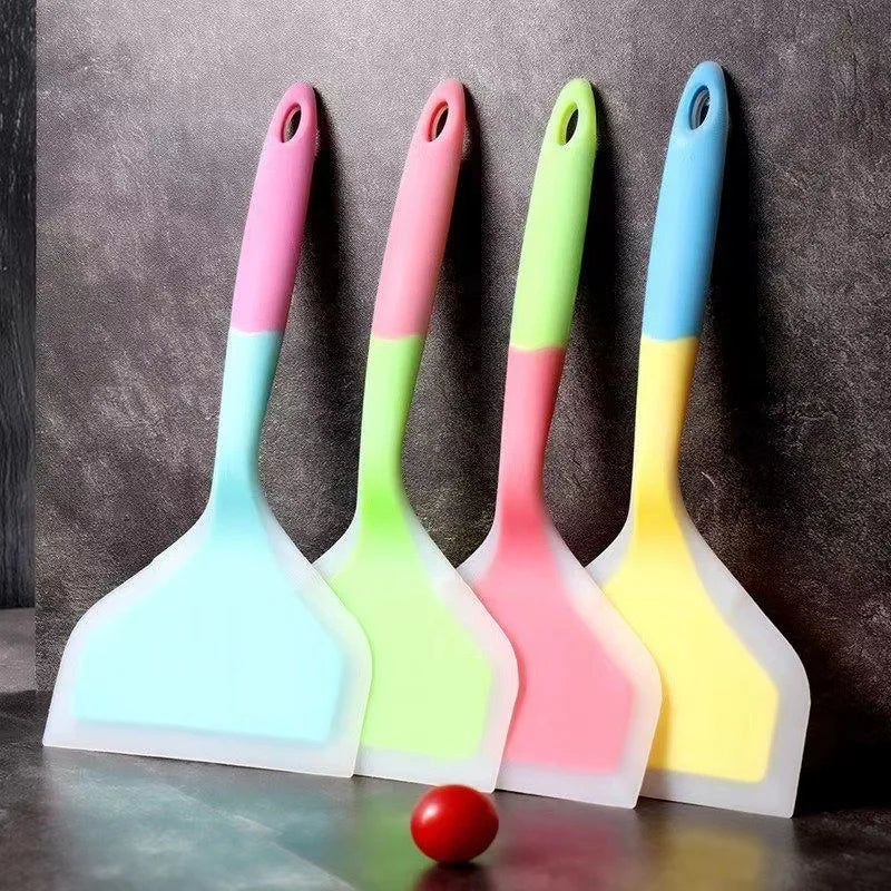 1pcs Random Color Silicone Ware Cooking Utensils Spatula