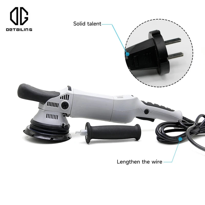 Detailing 5pcs Car Polisher 15mm/21mm Orbital Polisher Dual