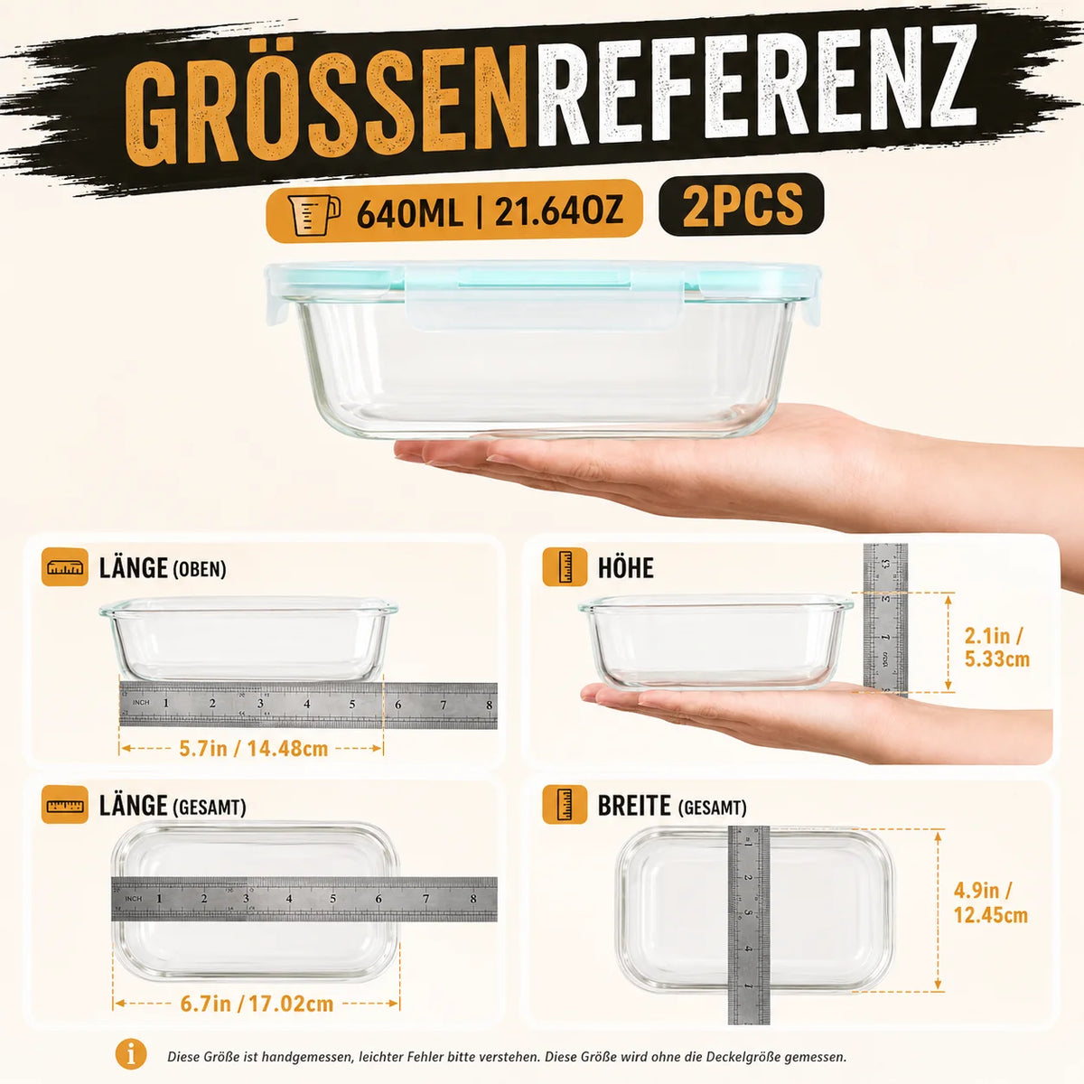 2-Pack/3-Pack /6 -Pack 620 Ml/640 Ml/800 Ml/1040 Ml/1520