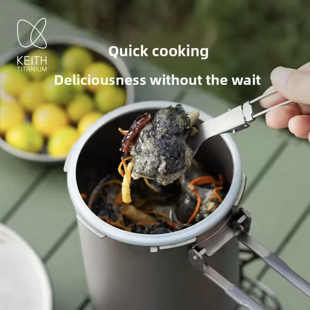 Keith Titanium Ti6302high-Altitude Mountain Pressure Cooker