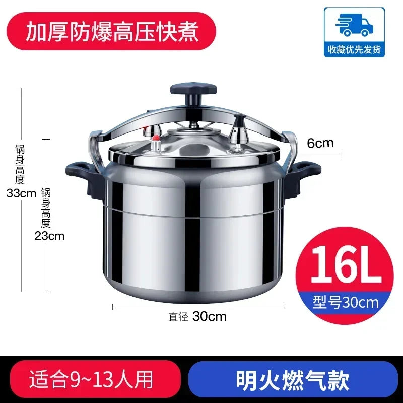 50l Commercial Pressure Cooker Thickened Large Capacity Gas