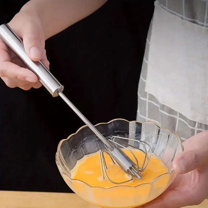 Stainless Steel Semi-Automatic Egg Beater Whipping Cream