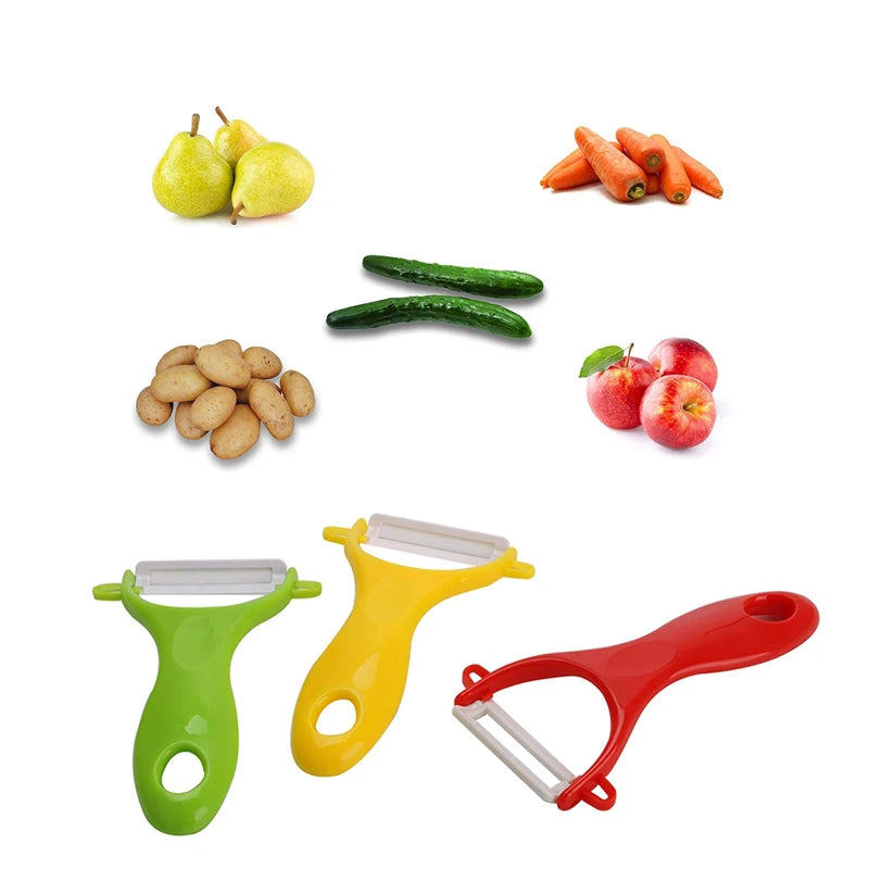 Lmetjma Ceramic Peeler Color Vegetable Fruit Peeler Potato