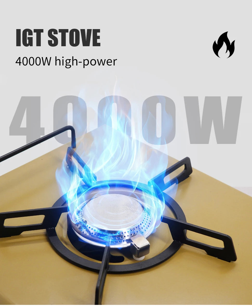 Westtune Igt Gas Stove Burner Strong Fire Heater