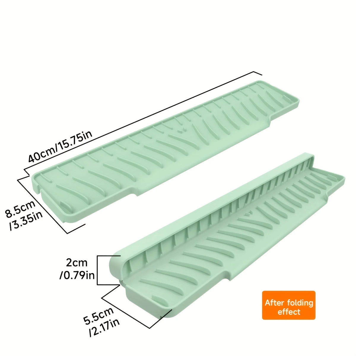 1pcs Faucet Silicone Mat Bathroom Anti-Slip Sink Drain