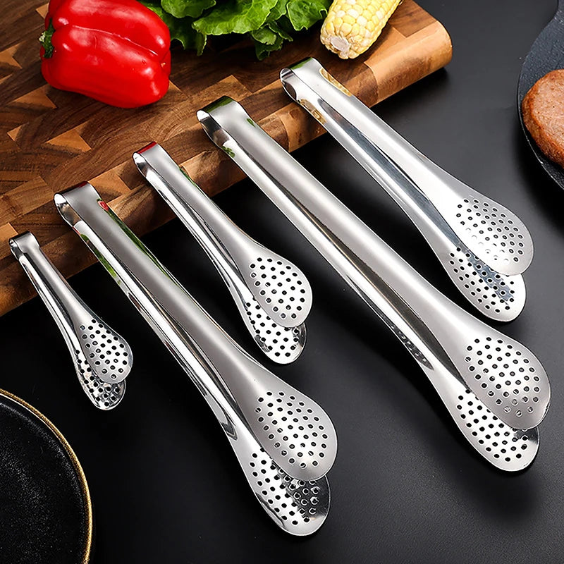 Tongs Utensils Bbq Food Clip Chief Tongs Stainless